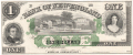 United States Of America The Bank of New England 1 Dollar, 18 - - 